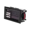 Red LED Digital Display Voltmeter Mini Voltage Meter Battery Tester Panel For DC 12V Cars Motorcycles Vehicles USB 5V2A output ► Photo 3/6