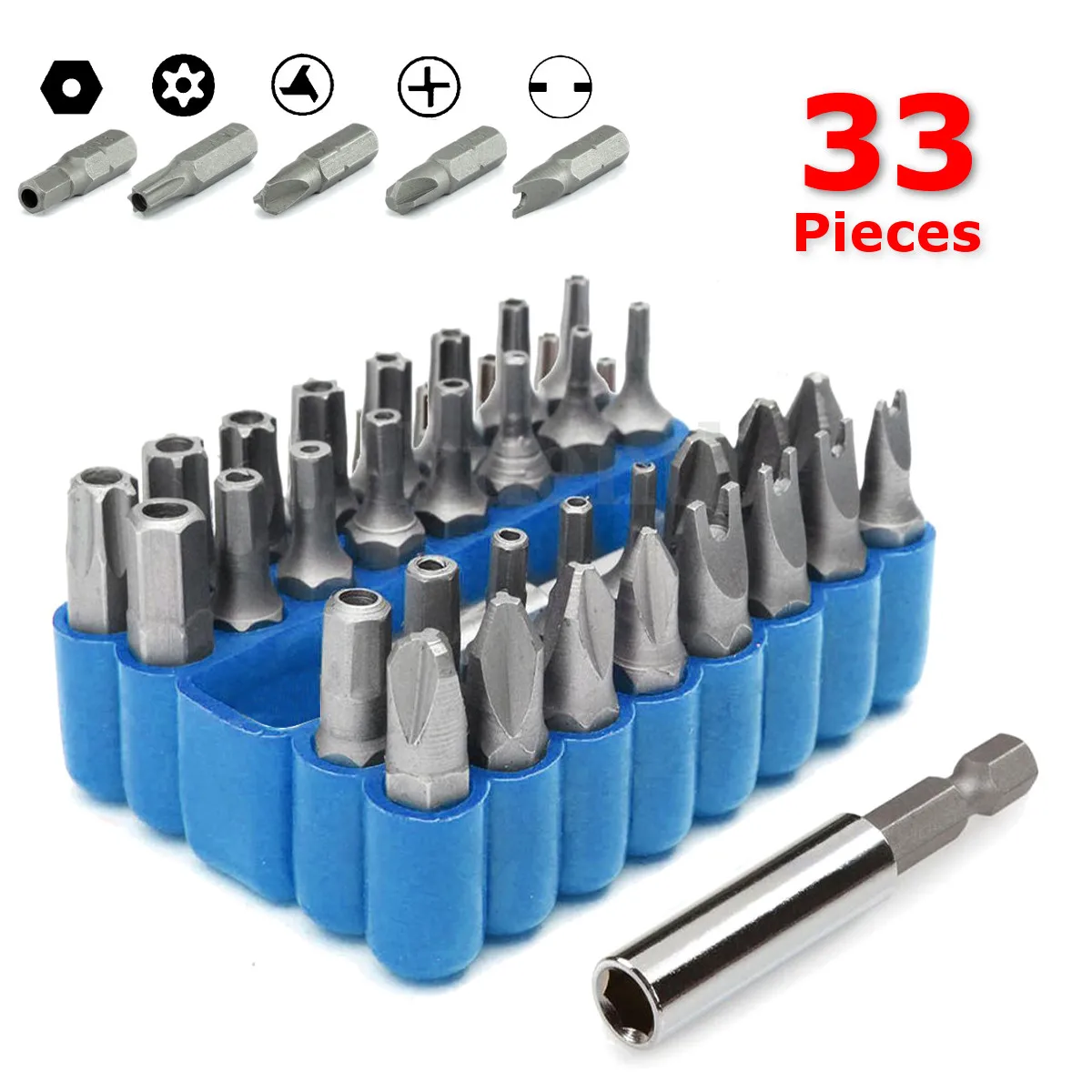 33Pcs / Set Star Hex Key Torx Mini Electric Screwdriver Bits Holder Kits Chrome Vandium Security Bit Set Tamperproof цена 33Pcs / Set Star Hex Key Torx Mini Electric Screwdriver Bits Holder Kits Chrome Vandium Security Bit Set Tamperproof цены онлайн