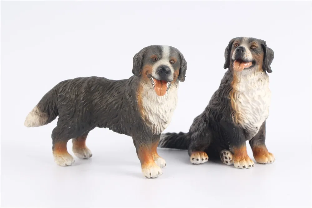 

95% new S* Boer Goat Chimpanzee Female Bernese Mountain Dog Animal Figures Rare