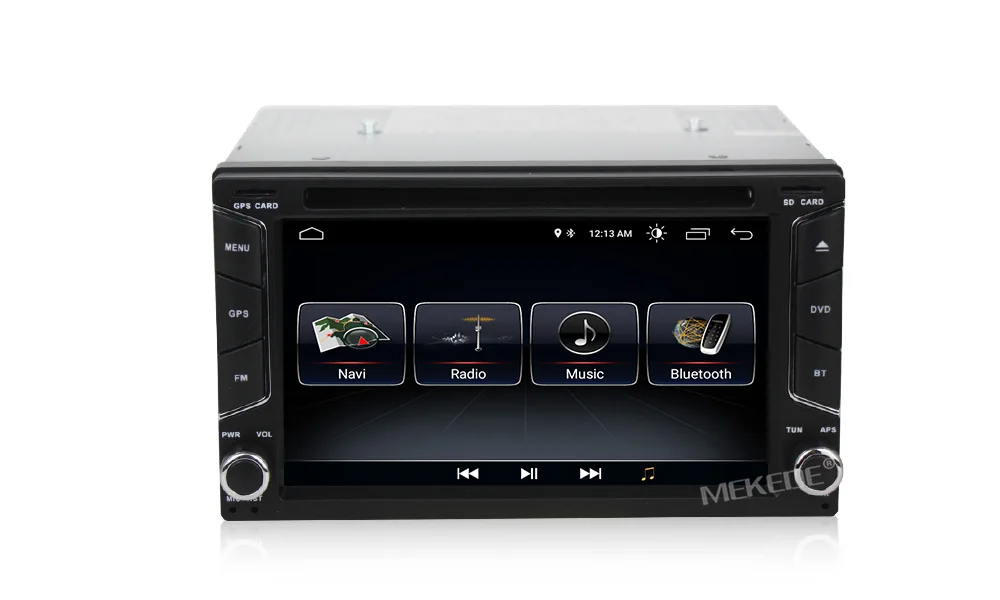 MEKEDE 2 Din Android 8,1 четырехъядерный автомобильный dvd-плеер для универсальной gps-навигации стерео радио wifi Аудио USB SWC 2din универсальный