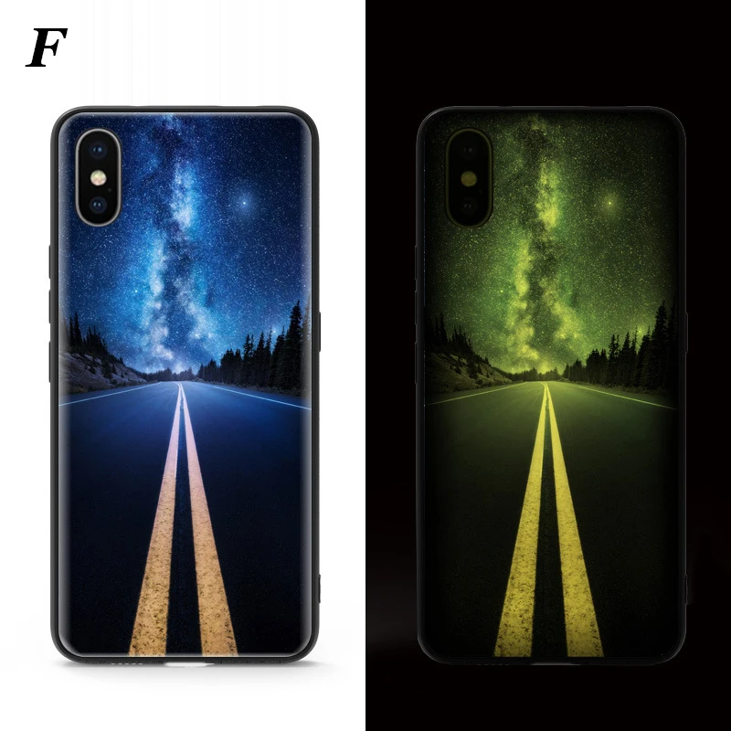 

New fashion Soft Shell TPU protection mobile phone Case For HUAWEI Wheat 6 Wheat6 Case Back Cover Glowing Phone Case Half pack