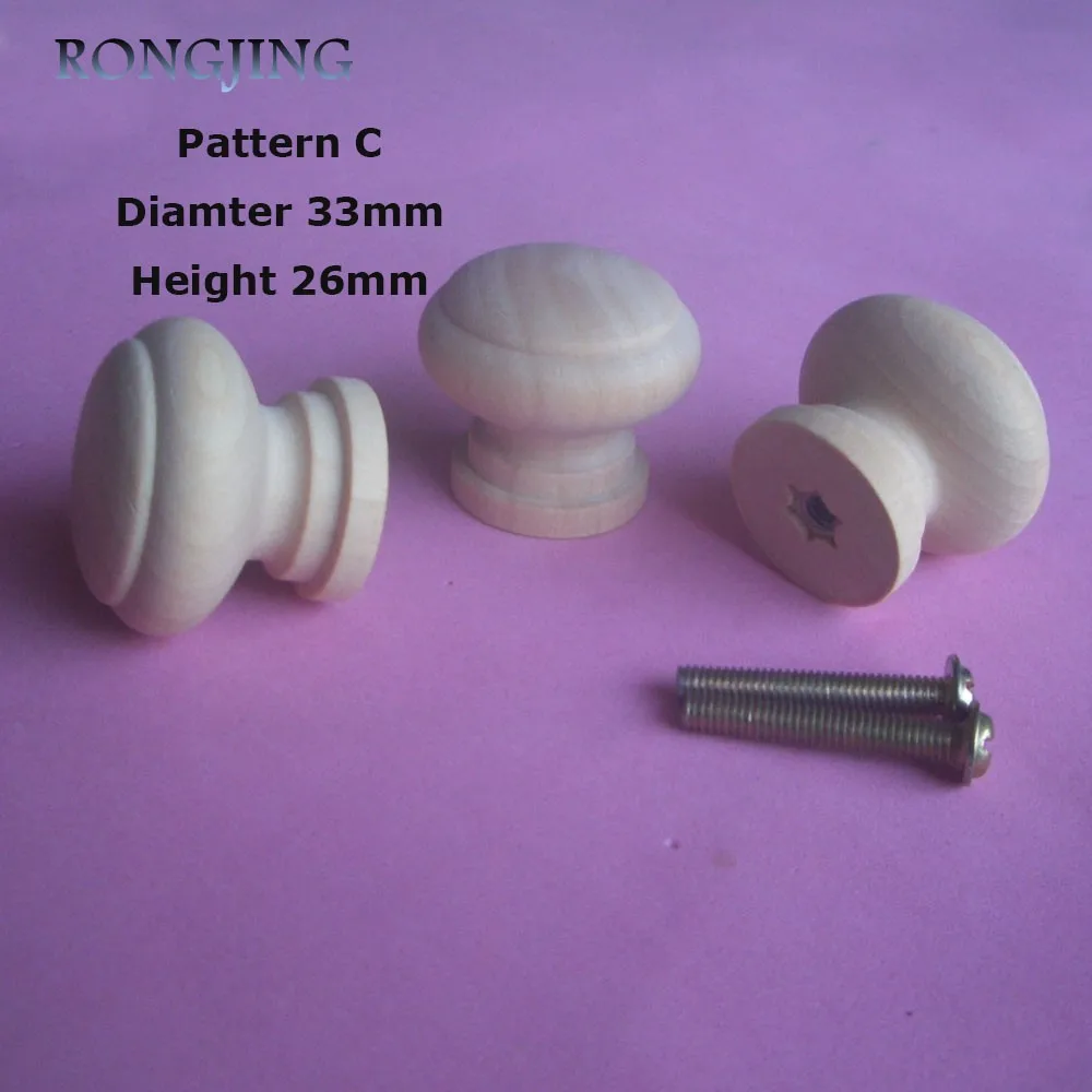 Wooden cabinet handles & knobs 11 C