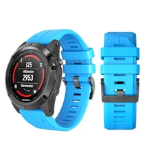 26 мм 22 мм ремешок для часов Garmin Fenix 6X 5X 3HR силиконовый ремешок с быстроразъемным браслетом для Garmin Fenix 6 5 5X Plus/945/935