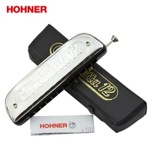 Hohner 255 Chrometta 12 отверстий Хроматические 12 гармоника, ключ мажор