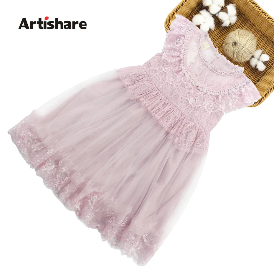 

Summer Dress For Girls Lace Flower Dress Girl Big Bow Girl Party Dress Teenage Summer Clothes For Girls 6 8 10 12 13 14 Year