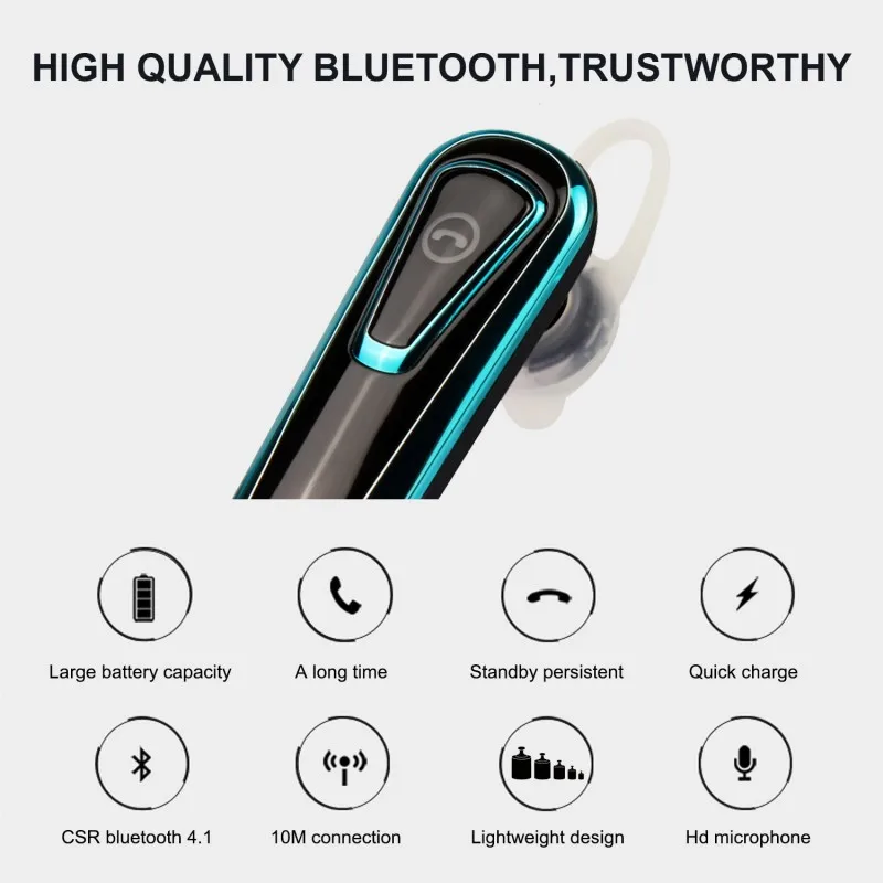 Headphone For Xiaomi Xiao Mi 6 5 5X A1 Note 3 Redmi 4A 4X Note 4 Earphone Case Wireless Bluetooth Earbud Headset Phone Accessory (6)