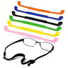 Silicone Eyeglasses Glasses font b Sunglasses b font Strap Sports Band Cord Holder For font b