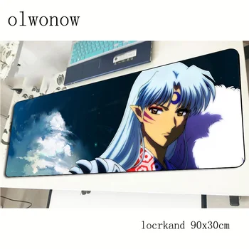 

inuyasha mouse pad 900x300x3mm Popular mousepads best gaming mousepad gamer best seller personalized mouse pads keyboard pc pad