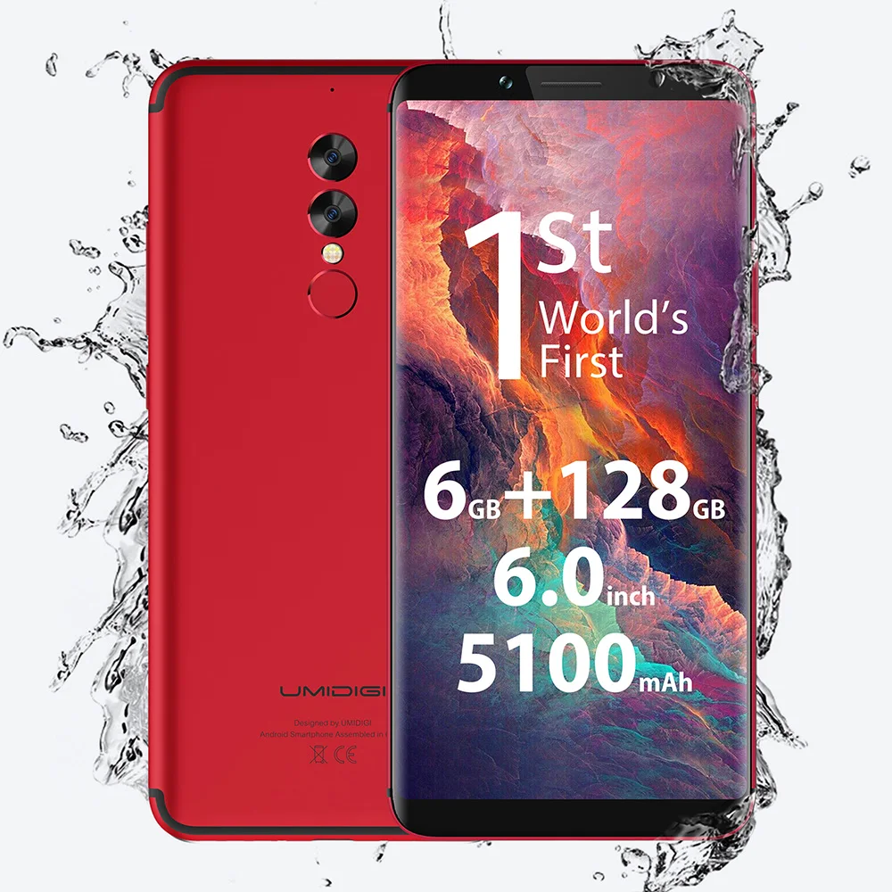 UMIDIGI S2 Pro 6 ГБ + 128 4 г Phablet Android 7 0 ''Helio P25 Octa Core 2 ГГц 13MP 5MP двойной сзади камеры