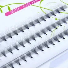 60 шт. накладные ресницы 10d 0.07 C Curl накладные отдельные ресницы наращивание ресниц 8-12 мм макияж Индивидуальные ресницы Немагнитный