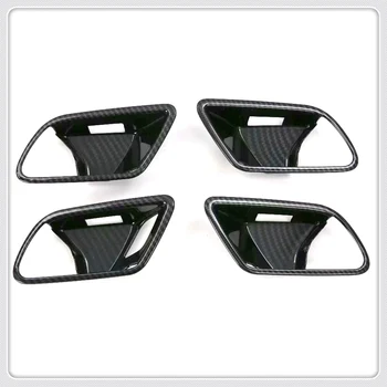 

Left Hand Drive Only For Mercedes-Benz A Class W177 2019 -2020 Car Interior Door Handle Bowls Cover Trim 4pcs ABS Plastic