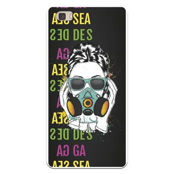 

Stand case costume drawing Gaseades WP001 for Huawei P8 Lite