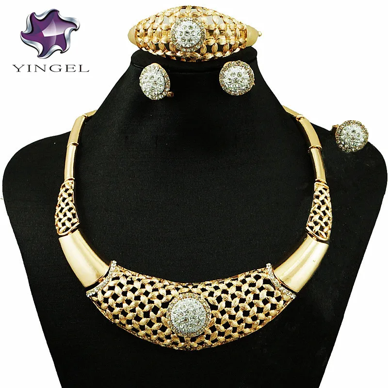 www.semadata.org : Buy gold jewelry sets fashion designs wholesale price gold necklace party fine ...