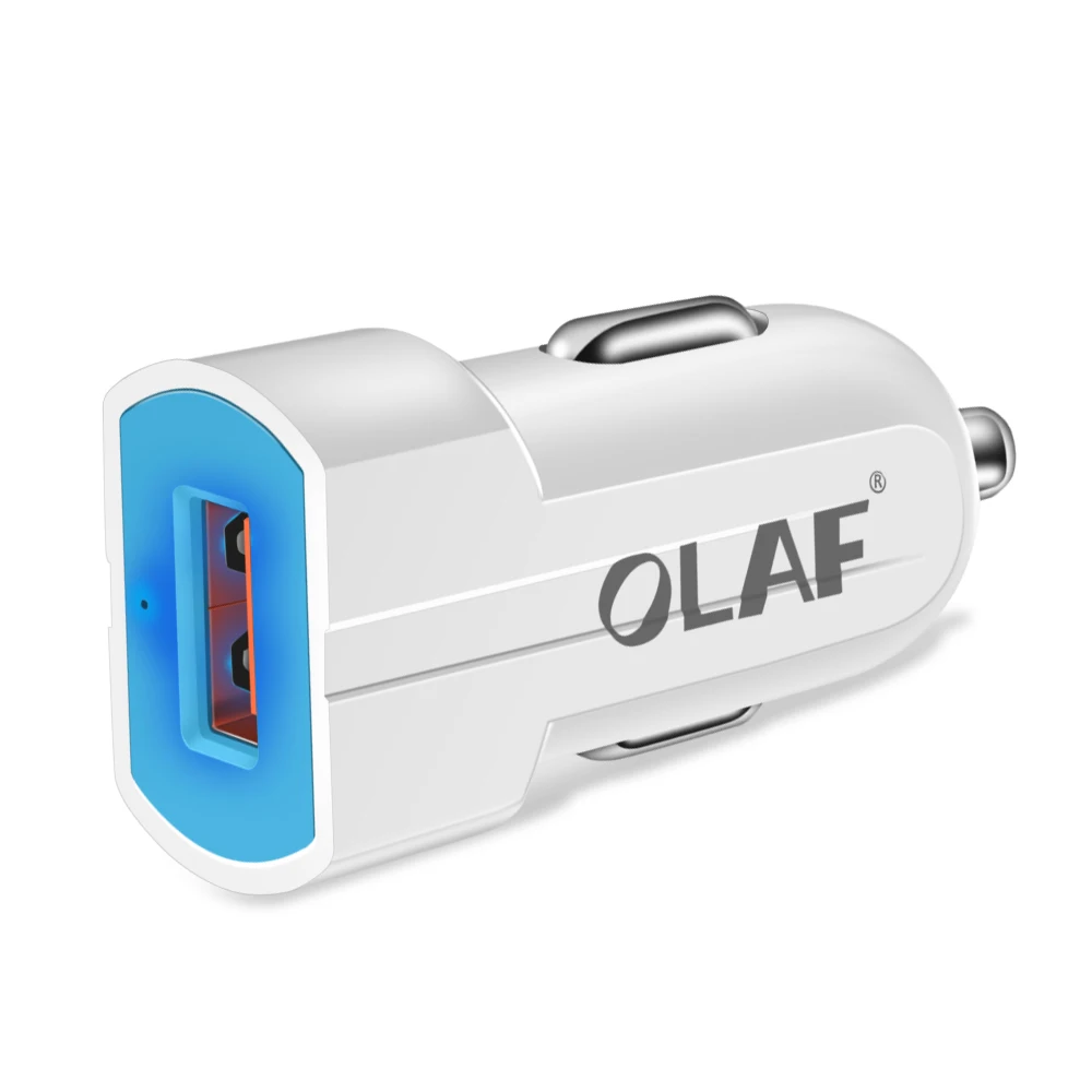 OLAF мини USB Автомобильное зарядное устройство мобильный телефон планшет gps 2A быстрое зарядное устройство автомобильное зарядное устройство USB Автомобильное зарядное устройство адаптер в автомобиль для iPhone