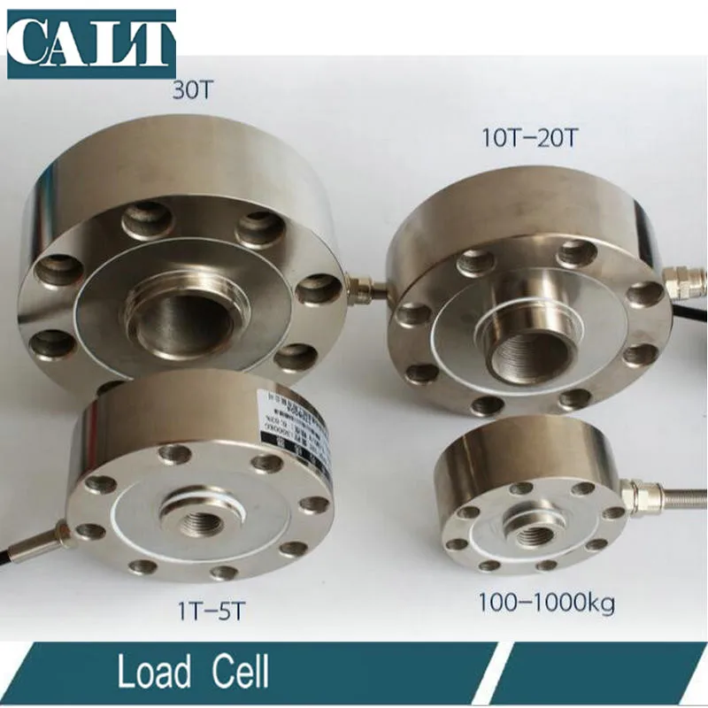 CALT анти-частичная нагрузка 10 тонн 15T 20T ЕМКОСТЬ тяговое давление двунаправленное измерение датчик нагрузки DYLF-102