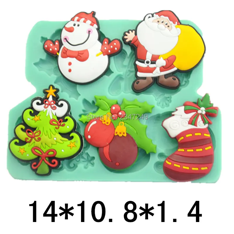 

Cookie Cutter Dropshipping 1 Pcs 3D Christmas Scenario Stainless Steel Cookie Cutter Set Cake Biscuit Mould Fondant Cutter