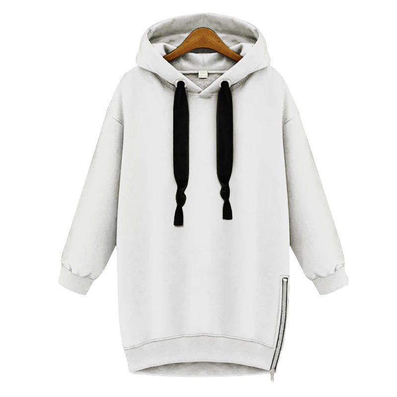 side split hoodie women's