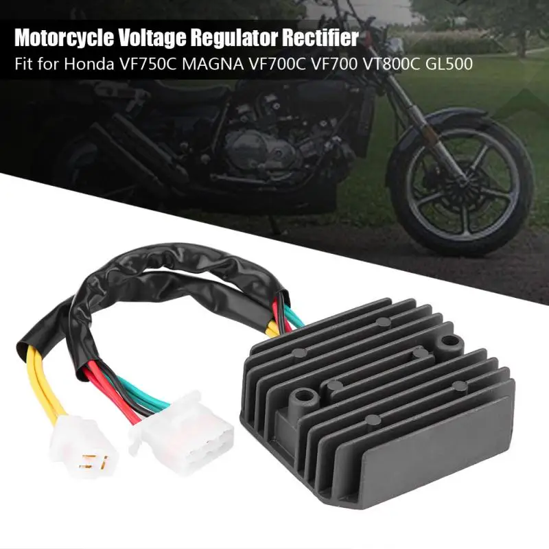 

1Pcs Durable Motorcycle Voltage Regulator Rectifier for Honda VF750C MAGNA VF700C VF700 VT800C GL500 Motorcycle Accessories