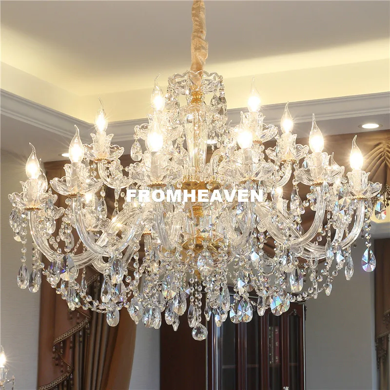 Crystal Chandelier Living Room K9 Crystal Chandelier Clear Hanging