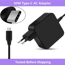 For Dell/For Xiaomi air/For Huawei Matebook/For HP Spectre/For Lenovo/For Macbook 65W USB Type-C AC Adapter Charger Power Supply