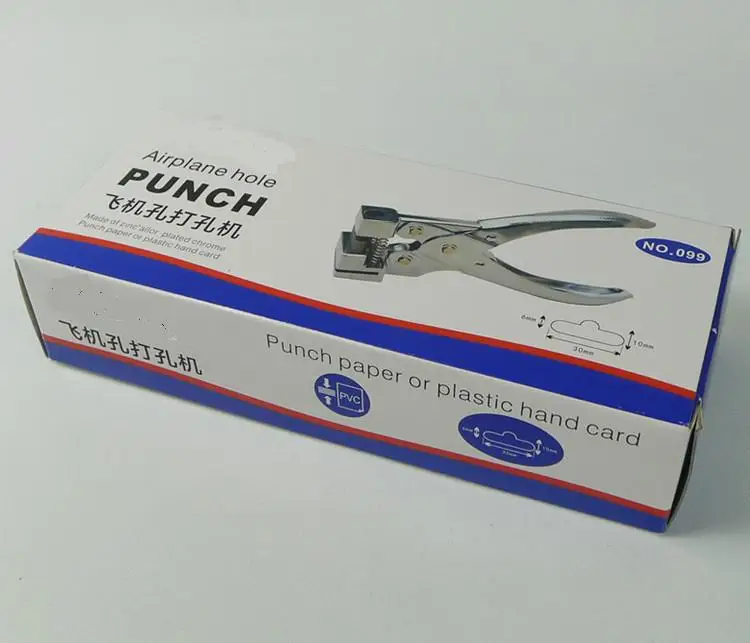 Punch paper plastic hand card airplane hole punch Pliers Hole Hand Held