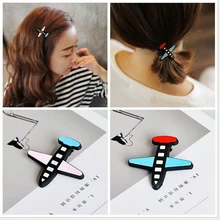 Mulheres elegantes 8 peças/lote Avião Bonito Hairpin Grampo de Cabelo acessórios de Cabelo Headband Presente Perfeito para a senhora
