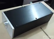 WANBO Audio system 1409 Full aluminum audio amplifier box small but have large capacity External size: 140*90*311mm