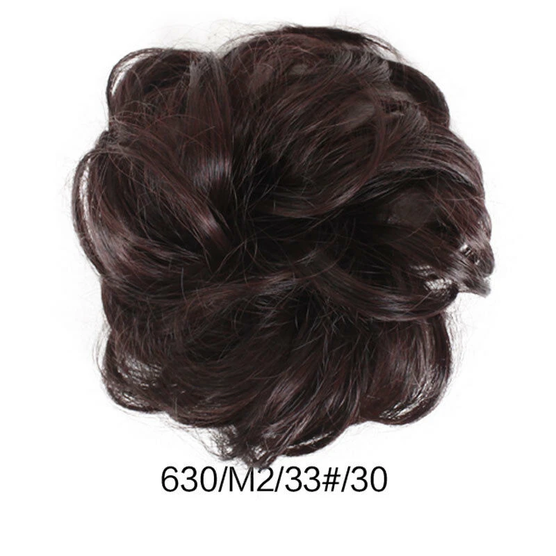 Накладные волосы для женщин, шиньон для наращивания, пучок для невест, синтетические высокотемпературные волокна, шиньон, аксессуары для укладки волос - Цвет: As photo shows