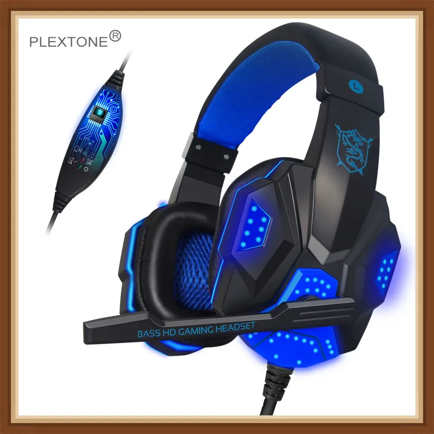 

Hot New Wired 3.5mm gaming Headset Headphone Earphone Music Microphone For PS4 PlayStation 4 Game PC Chat fone de ouvido