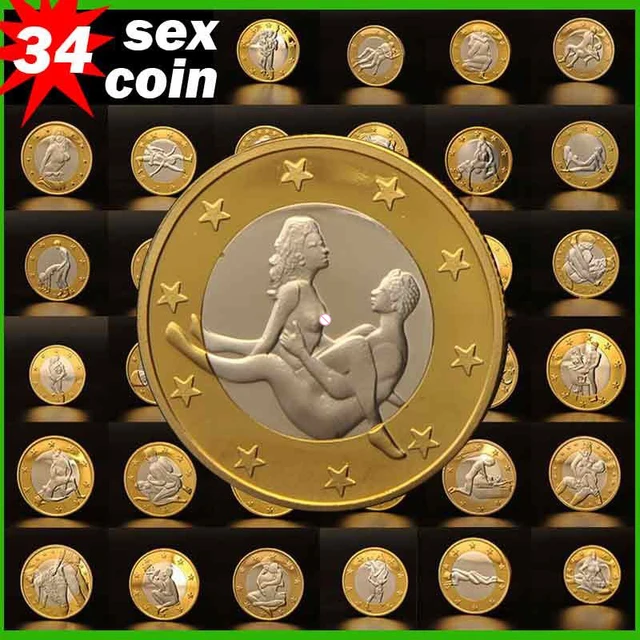 New arrival full set total 34 coins sexy coin