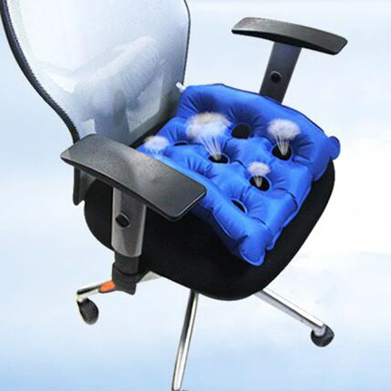 

Inflatable Anti Pressure Sore Prevent Haemorrhoids Seat Pad Support With Free Pump Breathable Brace Pad