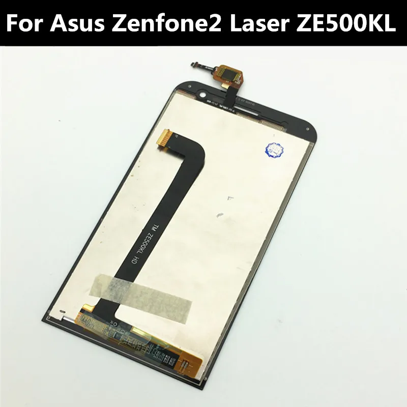 Проверено! ЖК дисплей и дигитайзер сенсорного экрана в сборе для Asus Zenfone 2 Laser ZE500KL