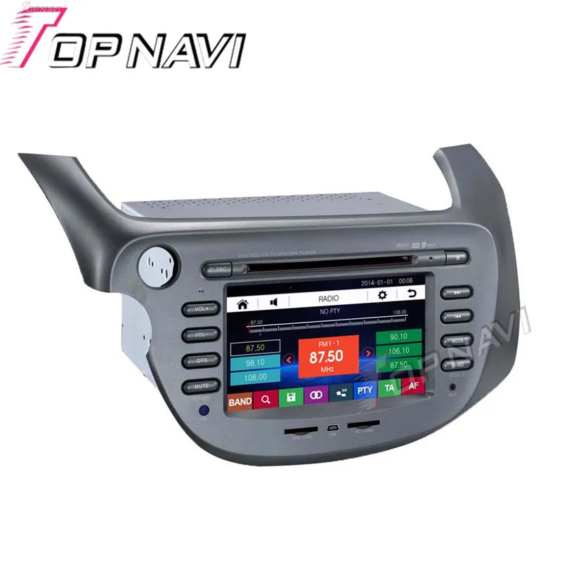 Flash Deal Topnavi 7" Car DVD GPS For Honda FIT/JAZZ 2007- Car Radio Multimedia Audio Stereo In Dash,Wince System 2