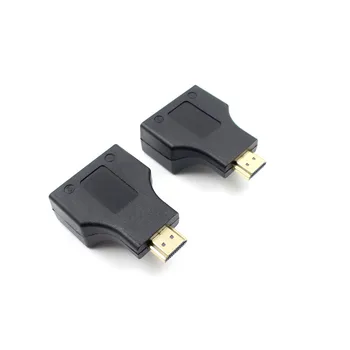

2018 new HDMI Extender Over RJ45 CAT5e CAT6 UTP LAN Ethernet Balun Repeater - 1080p 3D