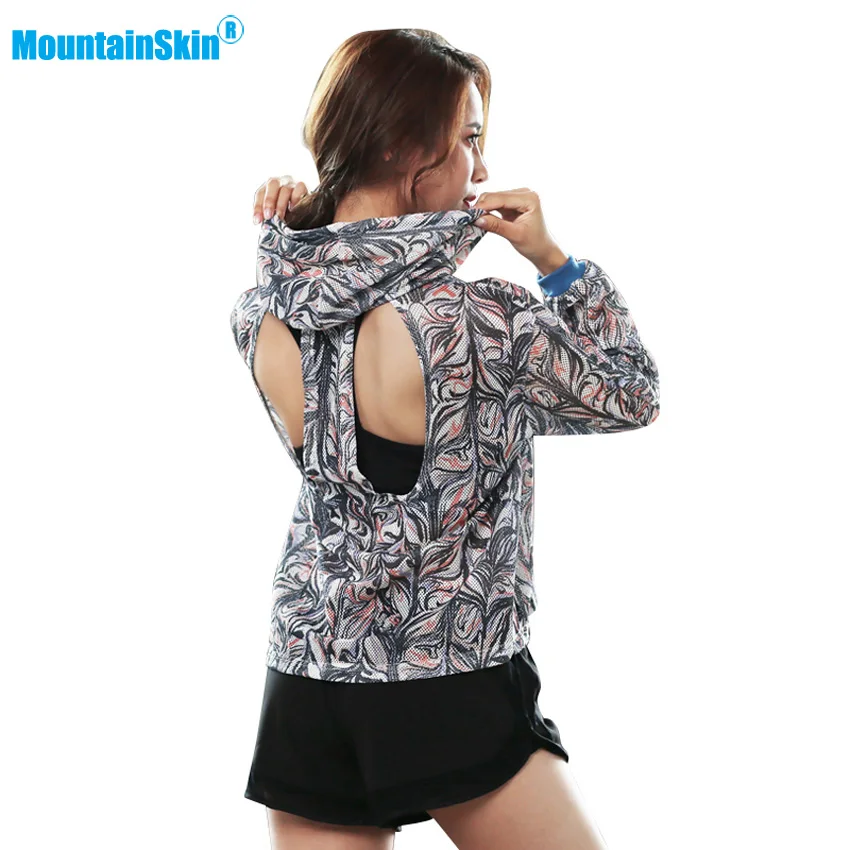

Mountainskin Women's Yoga Set Breathable Quick Dry Tracksuit Outdoor Gym Fitness Running Clothing Sport Suit Sportswear MY006