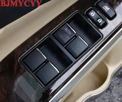 Переключатель подъема автомобильного окна BJMYCYY декоративные блестки для Toyota Camry