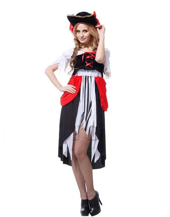 Free Shippingpirates Dress Sexy Wild Female Pirate Costumes Appeal 