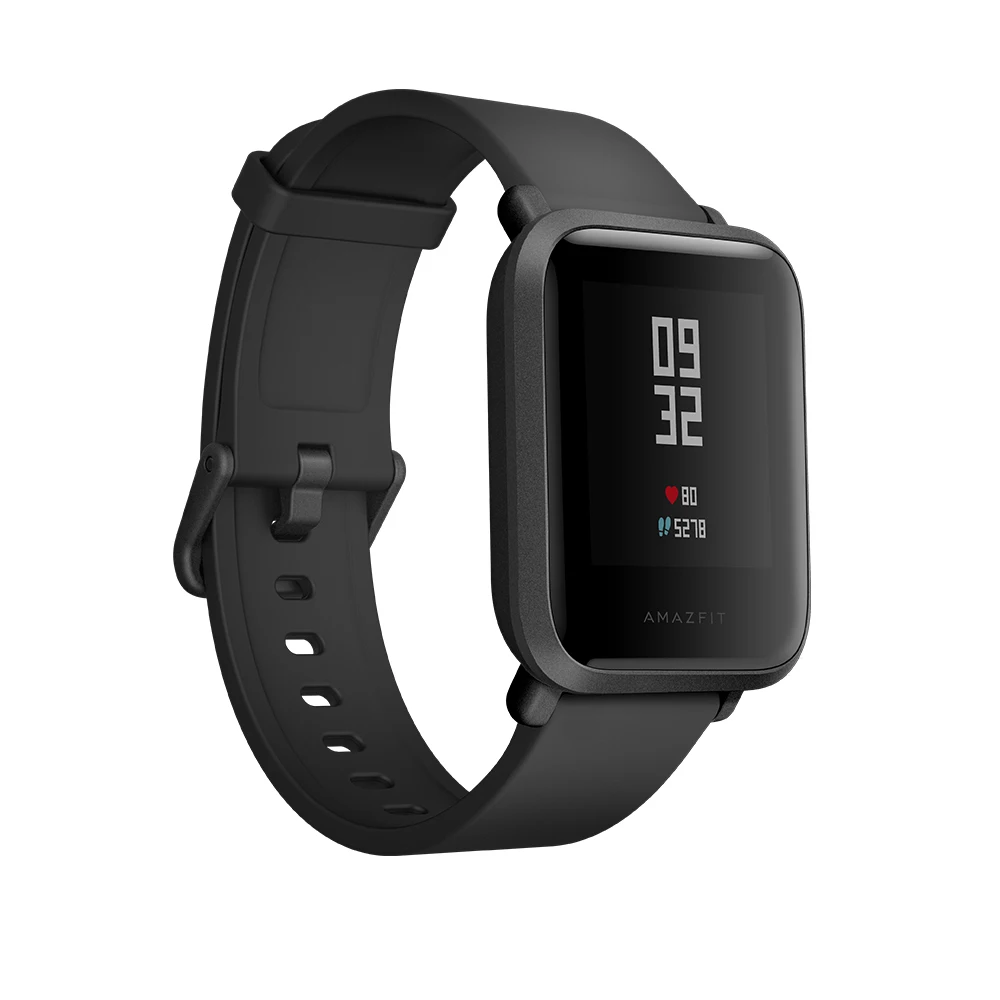 Оригинальный AMAZFIT Bip Smartwatch международная версия 2.5D Corning Gorilla Glass экран