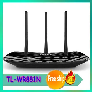 Wireless Router TL-WR881N Roteador 450Mbs 3 Wi-fi Antenna Adsl Networking Wifi Free Shipping | Компьютеры и офис