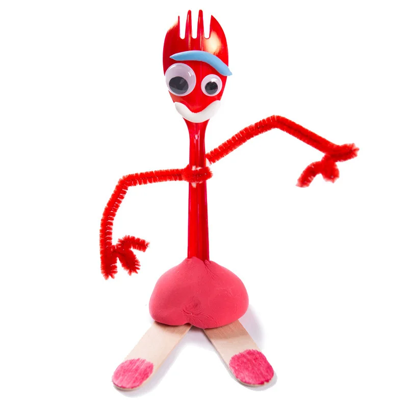 1-5 шт./компл. фильм Pixar Toy Story 4 Forky Kid ремесло ручной работы искусство DIY подарки Детские Развивающие игрушки Brinquedo аниме сумка аксессуары