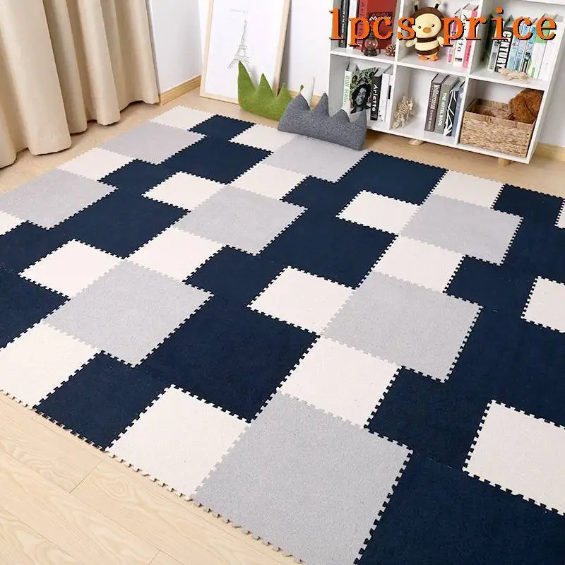Version C Tappeti Bagno Tapete пушистый скандинавский 3d Alfombra Infantil Vloerkleed килим для гостиной для спальни мозаичный ковер напольный ковер - Цвет: Version C