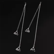 2 шт./пара бретельки бюстгальтера 2 ряда Регулируемый блеск плечевой ремень с украшением в виде кристаллов великолепные выпускного со стразами идеально сочетаются с нарядным бретели для бюстгальтера со Стразами Пояс