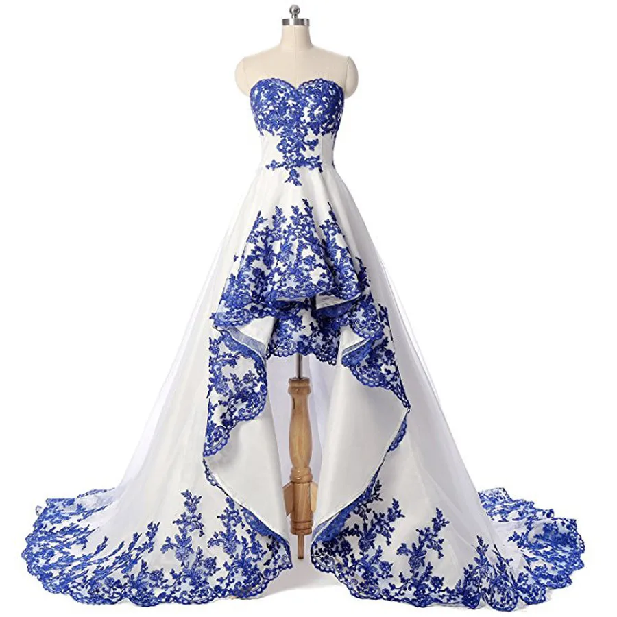 Без бретелек, сатин А-силуэт официальные платья для выпускного с 3D цветочной аппликацией Hi-Lo безрукавые Вечерние Платья vestidos de fiesta