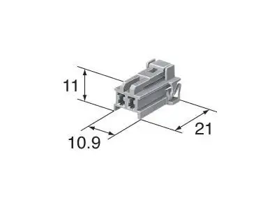 

6098-0239 High Quality hot sell 2 Pins 2.2MM Series Wire Harness unsealed Auto Connectors