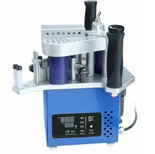Free Shipping KM10 Version Singal unit Manual Edge Machine woodworking/Portable/Mini Compact Handheld bander machine 110V/220V