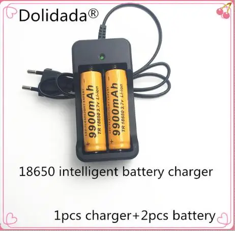 1pcs New Intelligent Charger For 18650 Li-ion Rechargeable Battery
