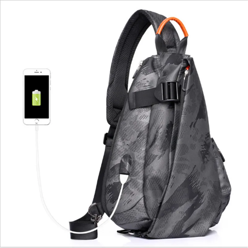 

HOT SALE 2019 Waterproof Oxford Travel Waist Fanny Pack Bags For Women Fashion Sports Crossbody Bag USB Casual Men Shoulder Bags