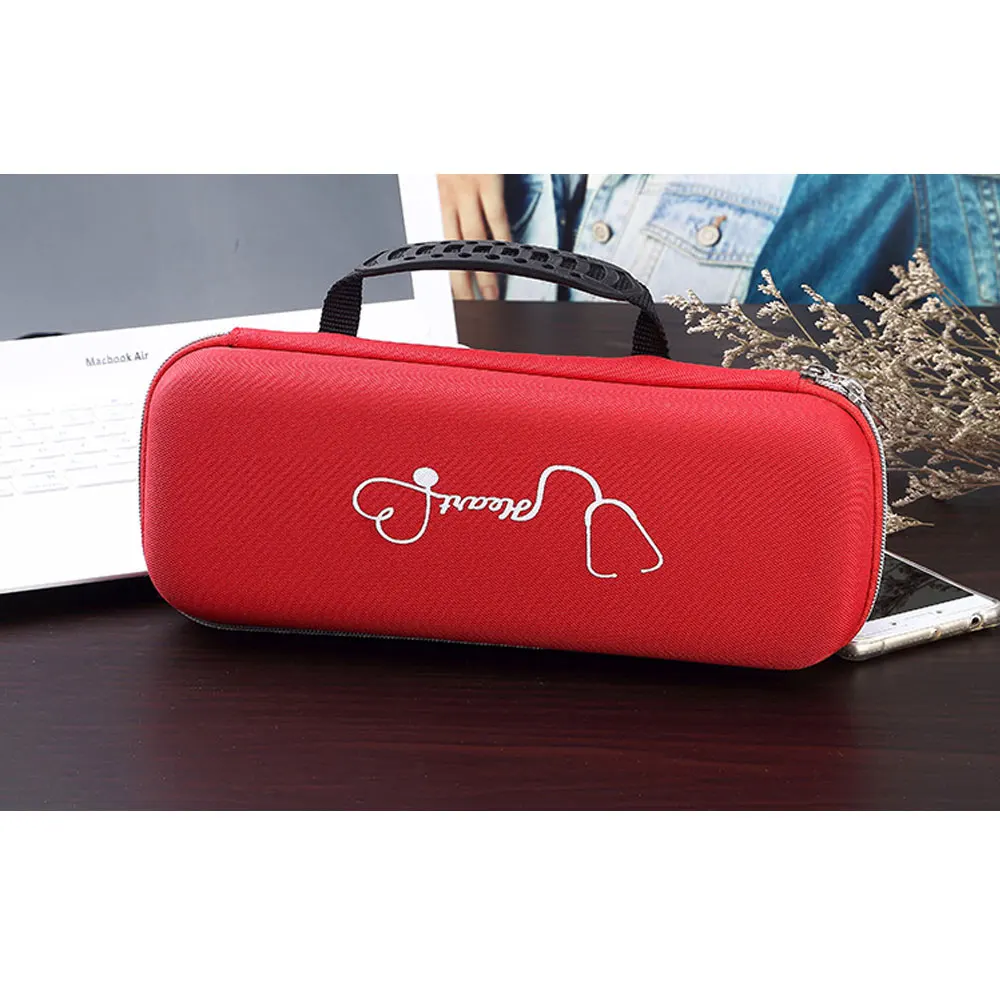 Портативный EVA стетоскоп ящик для хранения медицинский комплект Организатор Чехол Путешествия аудио запись мешок ручки для медсестры для