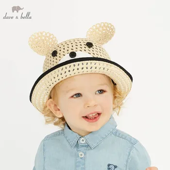 

DB10477 dave bella summer baby straw hat children cap