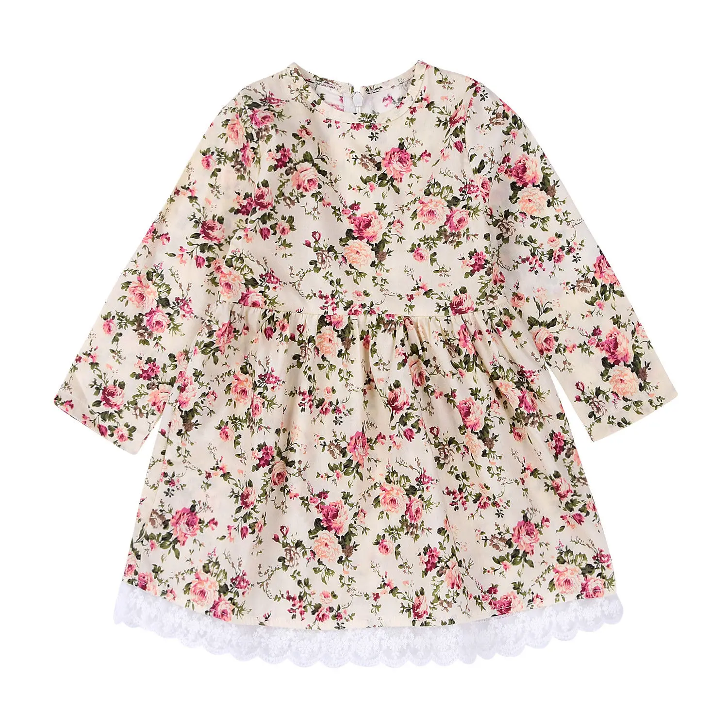 Pretty Girls Dress Floral Toddler Girl Baby Dress Long Sleeve Princess Party Pageant Dresses Kids Girls Lace Mini Dresses 1-6T Pretty Girls Dress Floral Toddler Girl Baby Dress Long Sleeve Princess Party Pageant Dresses Kids Girls Lace Mini Dresses 1-6T